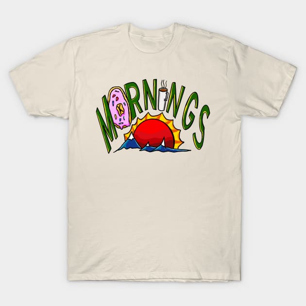 Morning Person T-Shirt by Salty Pretzel